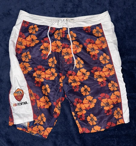 AS Roma Home 2019/20 beach Soccer Shorts - Men’s Size Small Cover