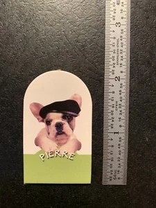 Monopoly Puppy PIERRE PUPPY CARD GAME TOKEN REPLACEMENT PIECE Double Sided - Picture 1 of 2
