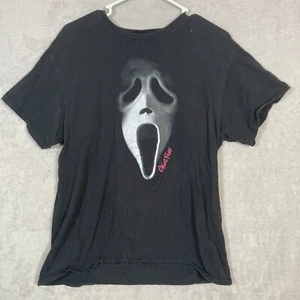 Camiseta Scream Ghost Face Halloween Iconos de Películas de Terror Hombres Talla Grande Negra - Imagen 1 de 4