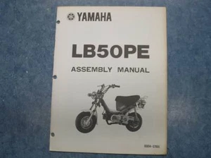 YAMAHA SET UP ASSEMBLY MANUAL 1977 LB50PE - Picture 1 of 5