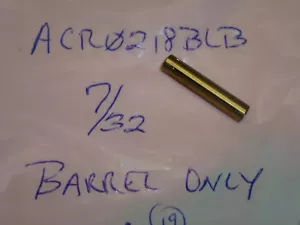 NEW! ACRO TOOL Acro Lap 7/32" THROUGH HOLE BARREL, 218BLB - Picture 1 of 1