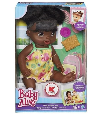 Baby Alive Pretty In Pigtails Kmart Exclusive AA RARE NIB Super Cute - Image 1 of 2