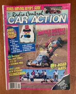 Radio Control Car Action Magazine RCCA November 1989 Kyosho Ultima and Slingshot - Picture 1 of 1