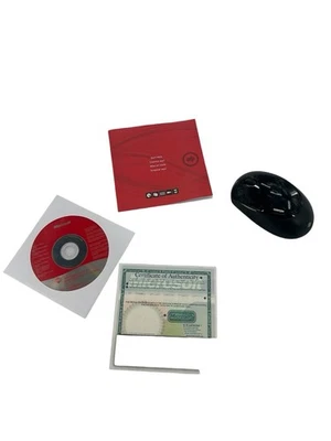 Microsoft Wireless 5 Button Mouse 5000 Model 1387 USB Dongle , Software & Manual - Image 1 of 4