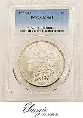 1885-O Morgan Silver Dollar PCGS MS64 - Image 1 of 4