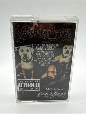 Snoop Dogg – No Limit Top Dogg (1999, No Limit/Priority) OG Cassette Tape Tested - Image 1 of 4