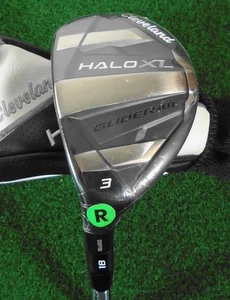 New LEFTY Cleveland Halo XL 18* 3 Hybrid, Tensei AV Series Blue 65 HY Regular - Picture 1 of 5