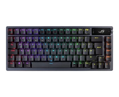 ASUS ROG Azoth: Kabellose Gaming Tastatur mit OLED-Display & ROG NX-Switches - Bild 1 von 4