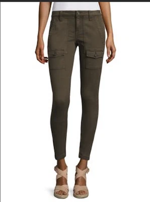Pantalones cargo ajustados Joie So-Real verde militar talla 24 Foto 1 de 4