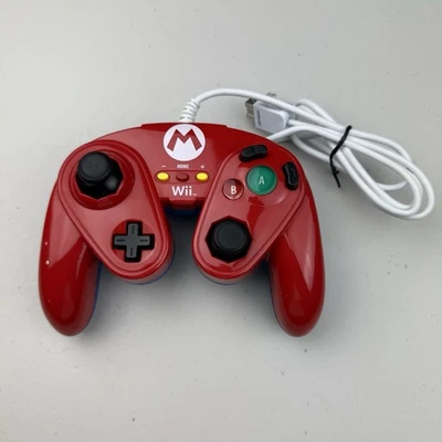 Nintendo PDP Wired Fight Pad Mario Controller for Nintendo Wii / Wii U Works - Image 1 of 4