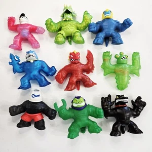 9 Heroes of Goo Jit Zu Squishy Action Figures Toys Mixed Lot - Picture 1 of 8