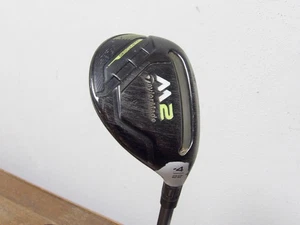 Taylormade M2 2017 22* 4 Hybrid Stiff Flex REAX Graphite w/Nicks but still Nice! - Picture 1 of 4