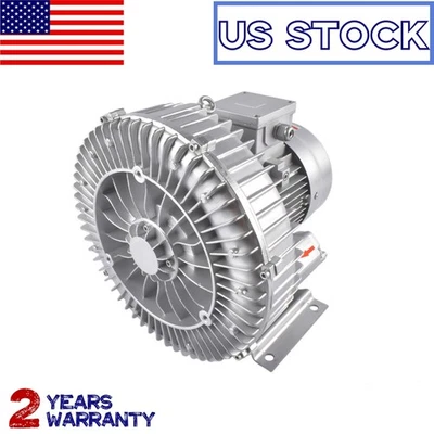 Soplador regenerativo multiusos/bomba de vacío 5 hp 4,6 kw 480 V 221 CFM Foto 1 de 4