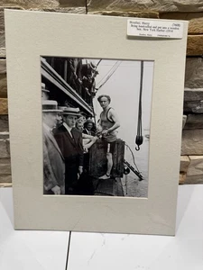 VINTAGE PHOTO OF HARRY HOUDINI Matted Size 11x14 Sealed - Picture 1 of 3