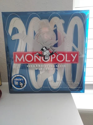 Monopoly 1998 Millennium Collectors Edition Board Game And Tin Sealed - Image 1 of 4