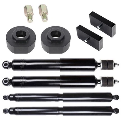 2" F & 1" R Leveling Kit & Shock Strut for 2001-2004 Ford F-250/ F350 Super Duty - Image 1 of 4