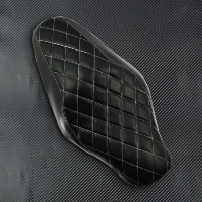 Diamond Two Up Driver Passenger Seat Fit For Sportster XL883 XL1200 Forty Eight - Image 1 of 4