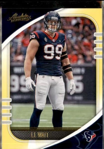 Panini 2020 Assoluto #79 J.J. Watt Giallo - Foto 1 di 2