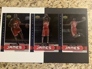 Rare 2003 Upper Deck LeBron James 3D Motion Jumbo Rookie Card NM/MT - Picture 1 of 7