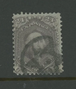 USA Scott # 70 VG-F Used Grey Lilac 6 pointed star cancel US Stamp Cat $300 - Picture 1 of 2