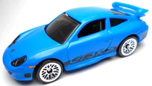 2020 HOT WHEELS PORSCHE 911 GT3 RS CUP FAST & FURIOUS BLUE 2 3/4" DIECAST CAR - Picture 1 of 6