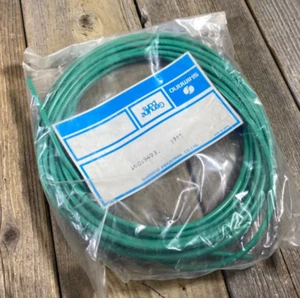 OLD SCHOOL BMX SHIMANO BRAKE CABLE HOUSING ROLL GREEN 25 Ft JAPAN OLDSCHOOL BMX - Picture 1 of 9