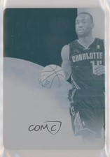 2013 Panini Immaculate Team Logos Printing Plate Cyan 1/1 Kemba Walker #52 0b1