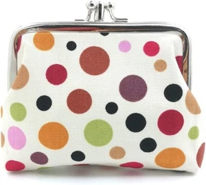 Cute Floral Buckle Coin Purses Vintage Pouch Kiss-lock Change Purse Wallets… - Picture 1 of 6