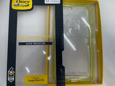 OtterBox SYMMETRY Series GLITTER Case for Google PIXEL 3 XL - Pale Yellow Border - Image 1 of 4