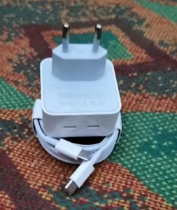 CARGADOR IPHONE 16/15 /IPAD 35W 2 PUERTOS CON CABLE 2m 60W USB-C - Imagen 1 de 2
