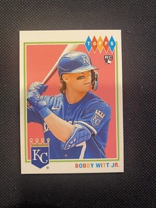 2022 Topps Brooklyn Collection Bobby Witt Jr RC Kansas City Royals