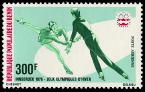 BENIN C246 - Innsbruck Olympics "Figure Skating" (pb81035) - Picture 1 of 1