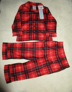 Wondershop Red Plaid Pajamas Set Size 2T NWT - Picture 1 of 1