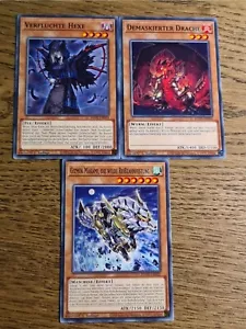 3× CARDS●Egyptian God Deck: Obelisk the Tormentor●YUGIOH●GERMAN●COMMON●NM #06323 - Picture 1 of 1