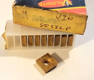 SD 532 P V1N VALENITE *** 9 INSERTS *** FACTORY PACK ** - Picture 1 of 1