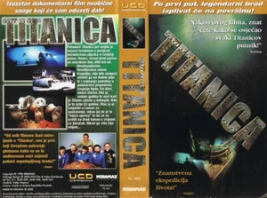 TITANICA (1992) LEONARD NIMOY - STEPHEN LOW - DOCUMENTARY MOVIE - CROATIAN VHS - Picture 1 of 1