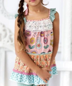 Matilda Jane Happy and Free Skeeball Tunic Top Girls Size 4 New With Tag - Picture 1 of 2