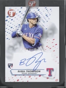2023 Topps Pristine RC Auto Rookie Encased Signature BUBBA THOMPSON Digital - Picture 1 of 1