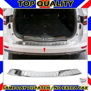 Protector parachoques trasero cromado acero inoxidable brillante Renault TALISMAN Grandtour 2015-UP - Imagen 1 de 10