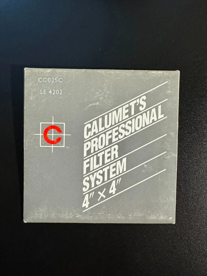 Calumet 4"x4" Professional Photography filter (CC025C) - Image 1 of 1