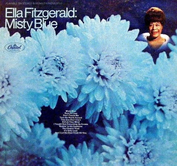 ELLA FITZGERALD "MISTY BLUE" PREMIUM QUALITY USED LP (VG+/EX) - Image 1 of 1