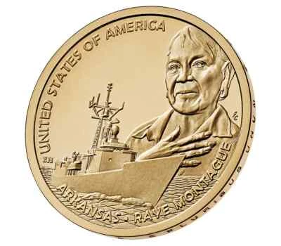 2025 P&D American Innovation Dollar Arkansas Uncirculated US Mint - Image 1 of 2