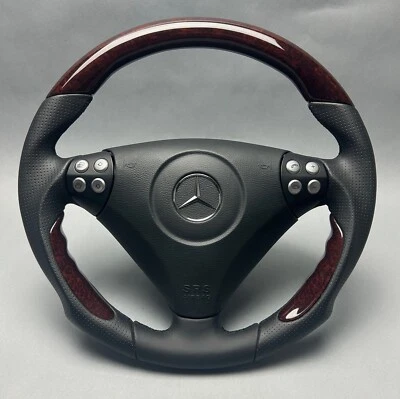 Performance Sport Lenkrad Mercedes SLK R171 Designo Holz Vavona by Mansory Neu - Bild 1 von 4