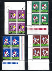 ' WORLD CUP SOCCER CHAMPIONSHIP'' MUNICH.- BKLT OF 4 ROMANIA 1974 - Picture 1 of 2