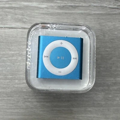 Apple iPod Shuffle 2GB NEW SEALED 4th Generation Blue Vintage Model A1373 - Image 1 of 4
