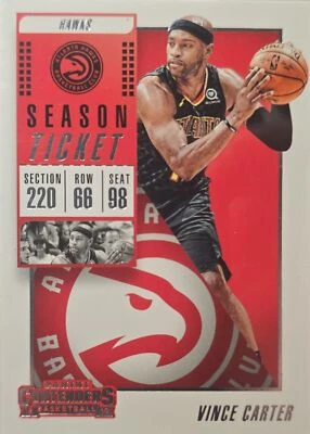 2018 Panini Contenders #22 Vince Carter - Image 1 of 2