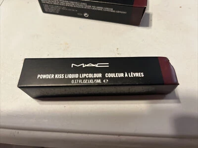 MAC Powder Kiss Liquid Lipcolour - # 994 Make Love To The Camera 5ml/0.17oz - Image 1 of 2