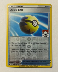 Quick Ball - 179/202 - Pokemon Reverse Holo SWSH League Cup Promo Casi Nuevo - Imagen 1 de 2