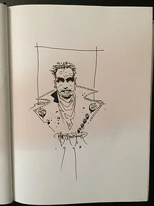 Tim Bradstreet La Sombra Cómic Original FIRMADO Dragon Con 98 Punisher - Imagen 1 de 2