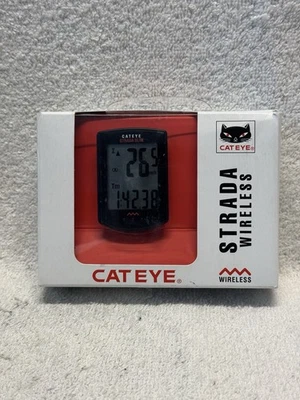 Cateye Strada Wireless CC-RD310W Bike Computer Black New open box - Image 1 of 4